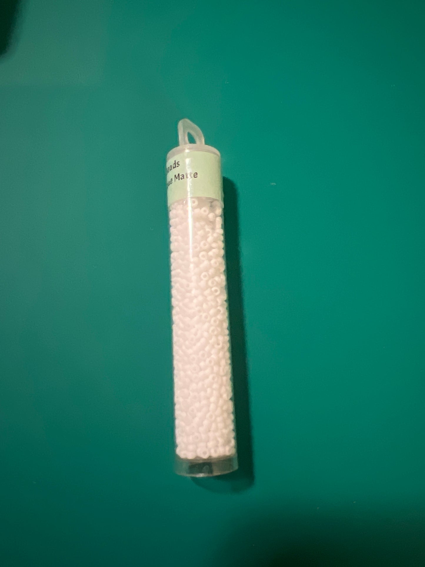 11/0 Miyuki Seed Beads Chalk White Opaque Matte