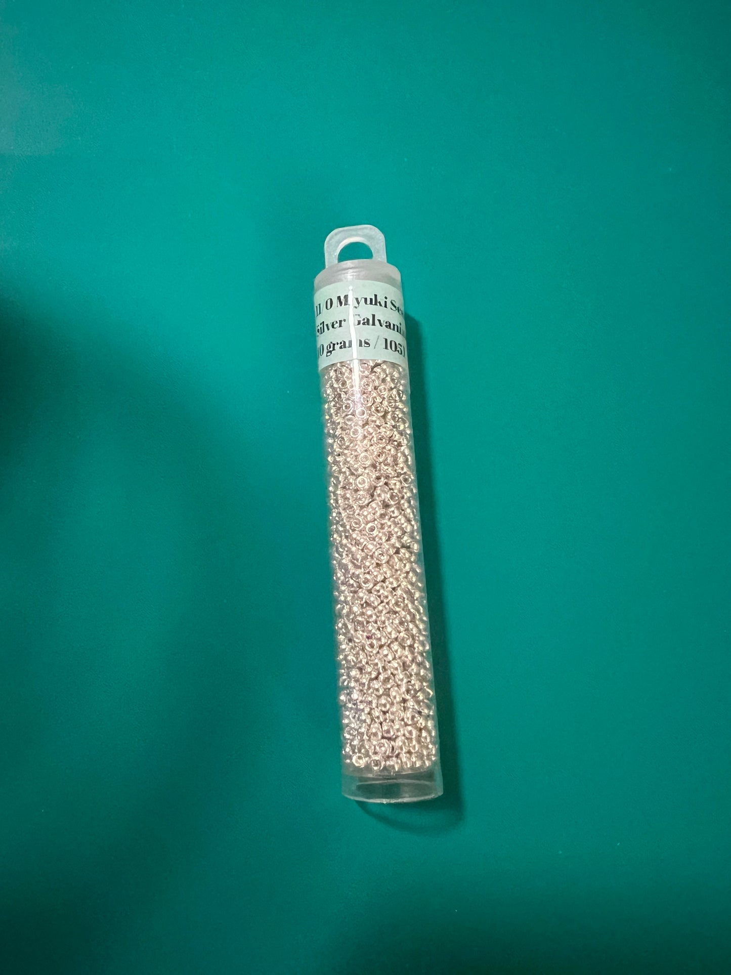 11/0 Miyuki Seed Beads White Pearl Opaque Luster