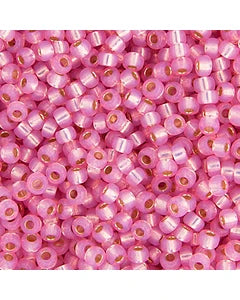 11/0 Miyuki Seed Beads Light Rose Opal Dyed Alabaster