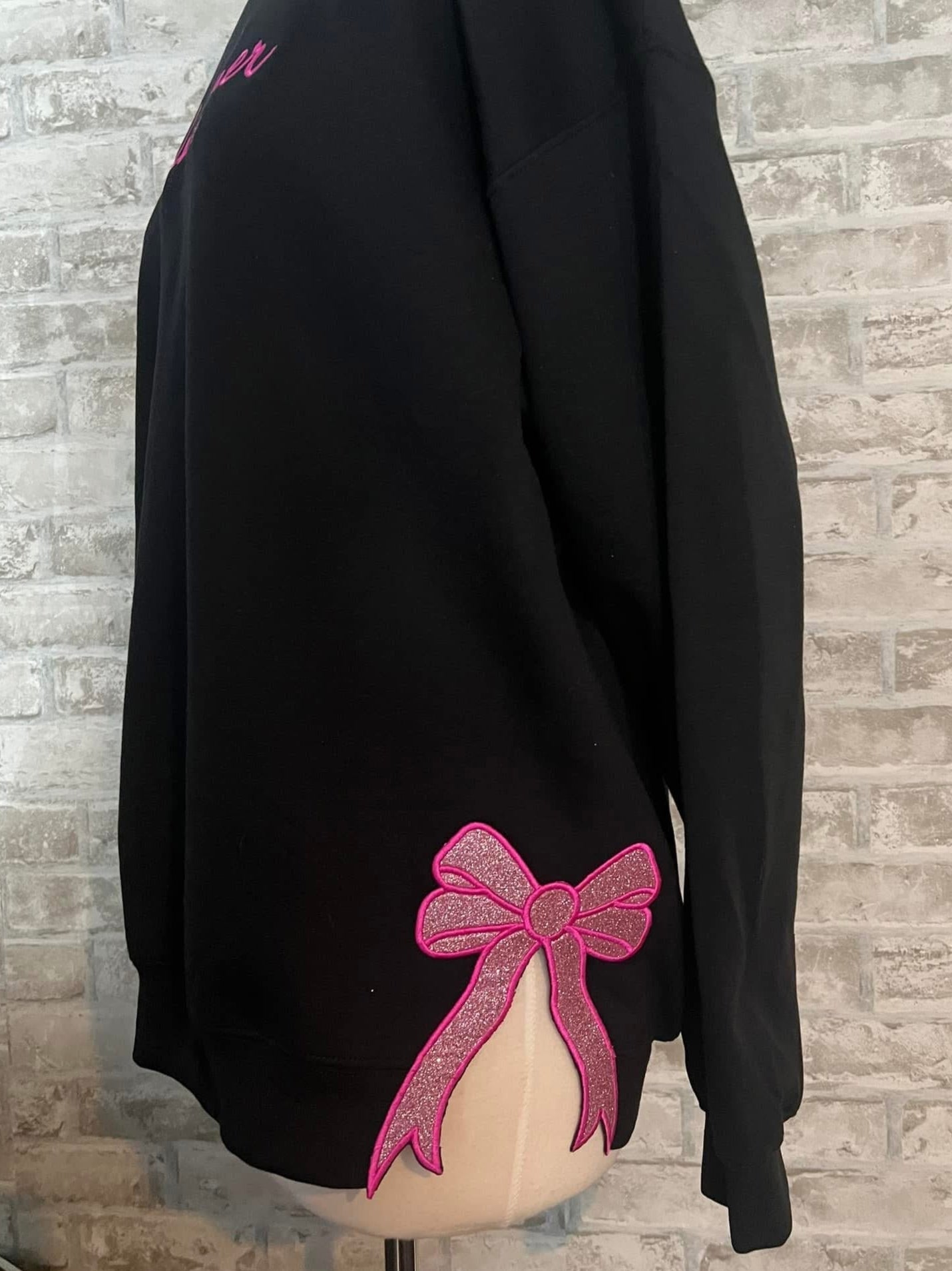 Godmother Crewneck with Bows