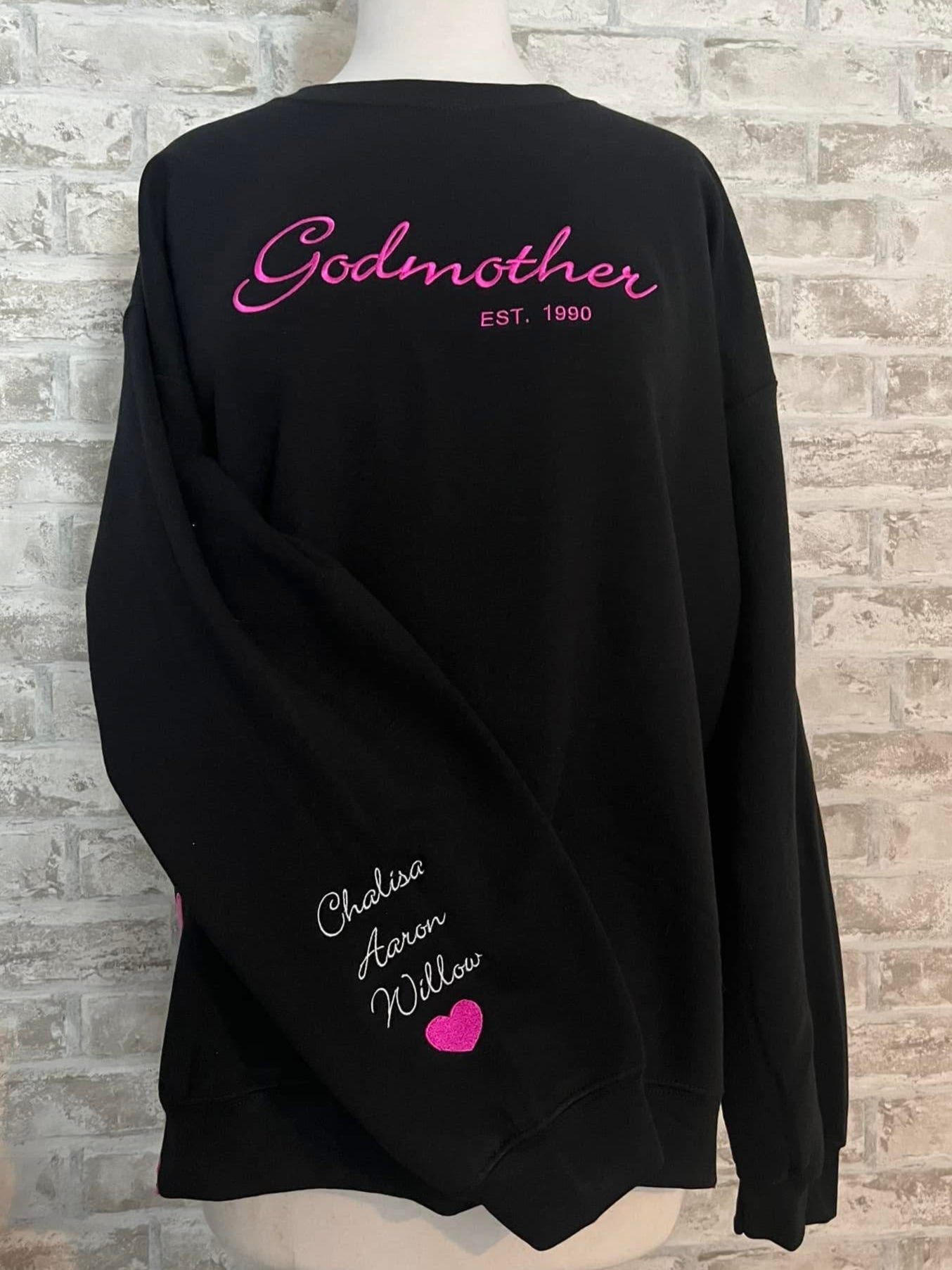 Godmother Crewneck with Bows